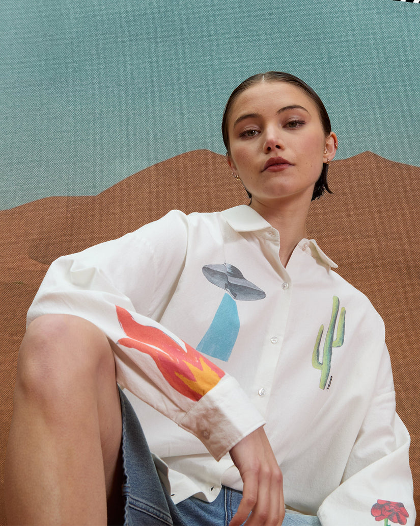 Mickey Mason Hemd - Off White