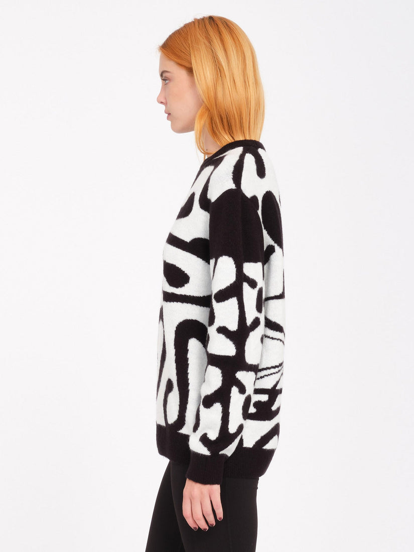 Zephyr Pullover - Black White