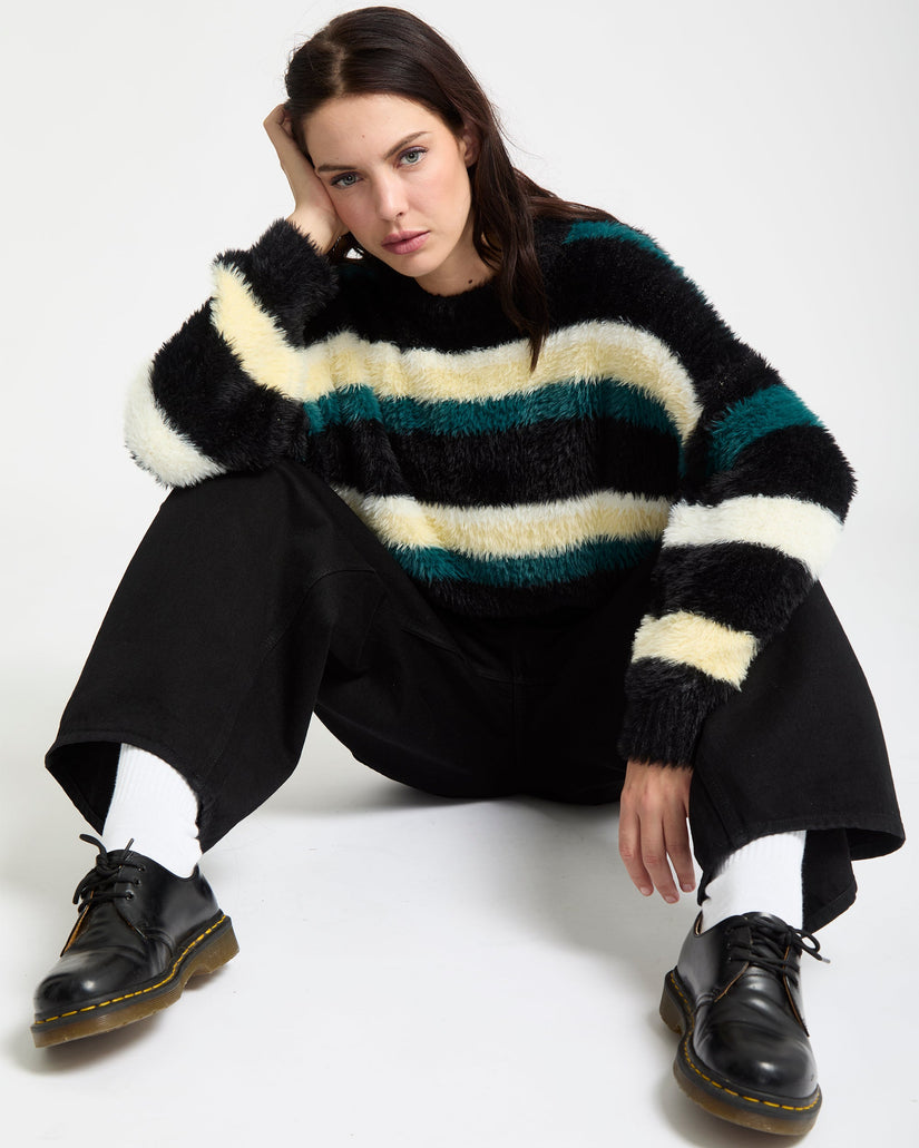 Hairy Up Pullover - Multi