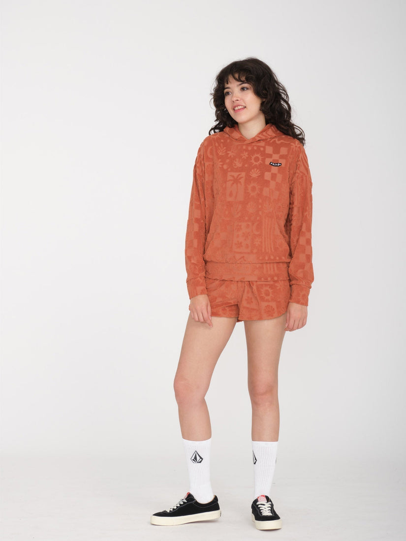 SUNNY WILD TERRY CLOTH SHORT (B0912407_ROS) [4]