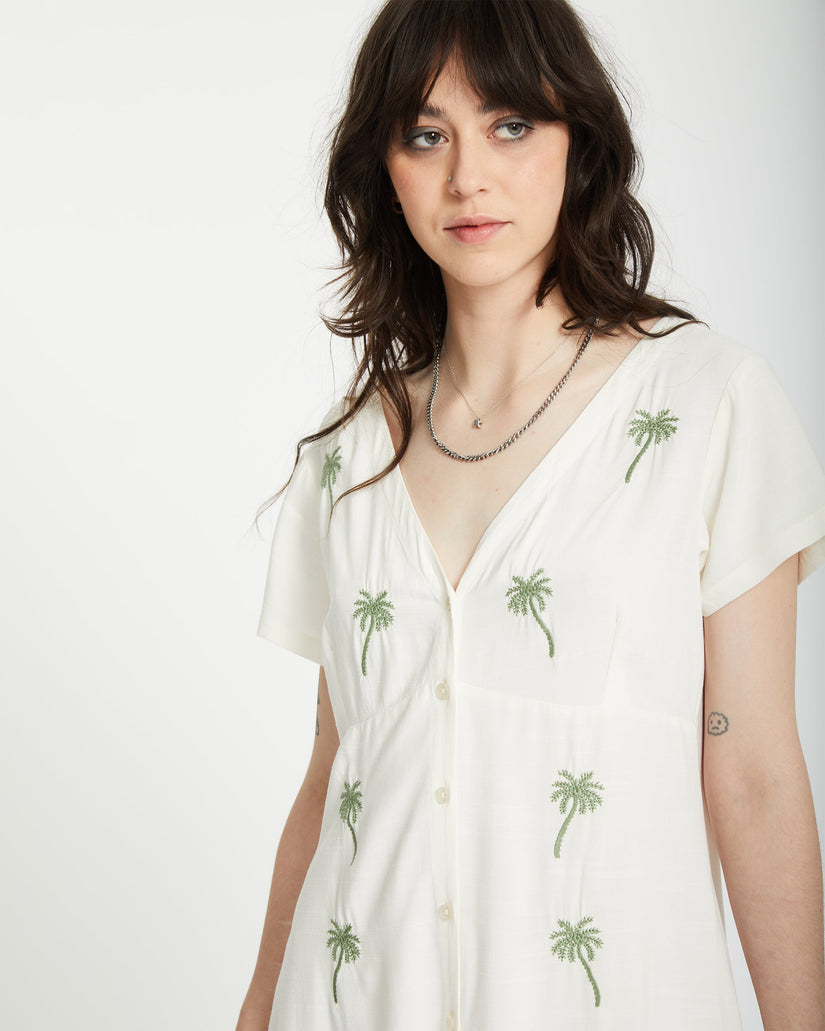 Crunk Punk Kleid - BONE