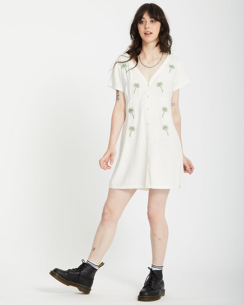Crunk Punk Kleid - BONE