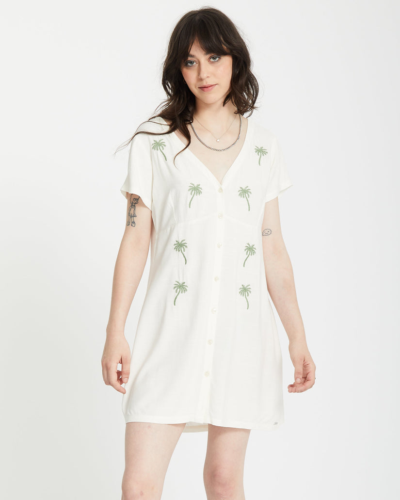 Crunk Punk Kleid - BONE