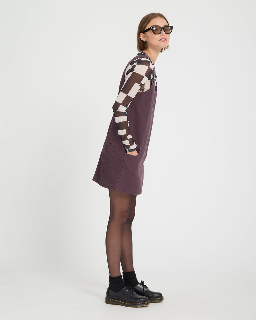 Workestra Kleid - Raisin