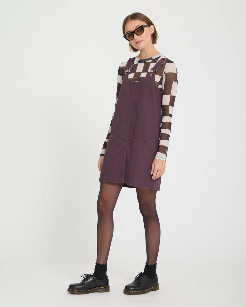 Workestra Kleid - Raisin