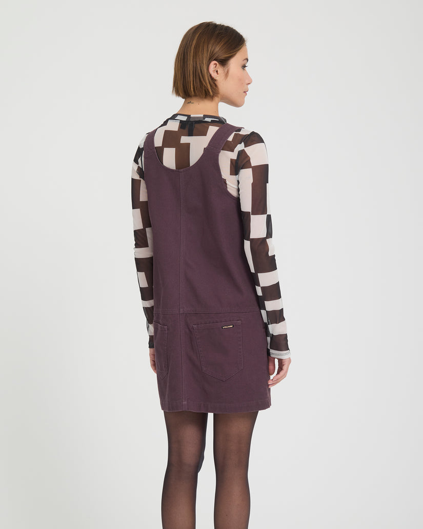 Workestra Kleid - Raisin