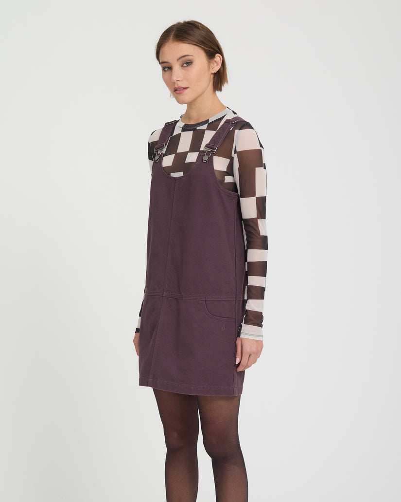 Workestra Kleid - Raisin