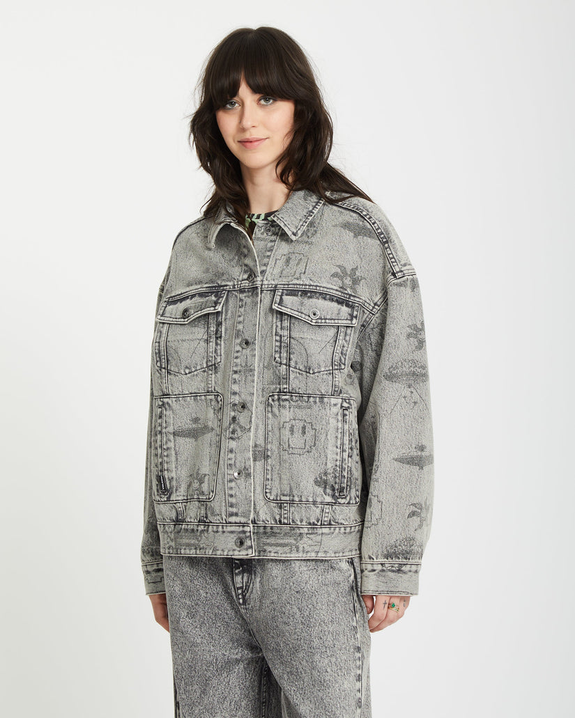 Filip Rygalski Denim Jacke - GREY VINTAGE