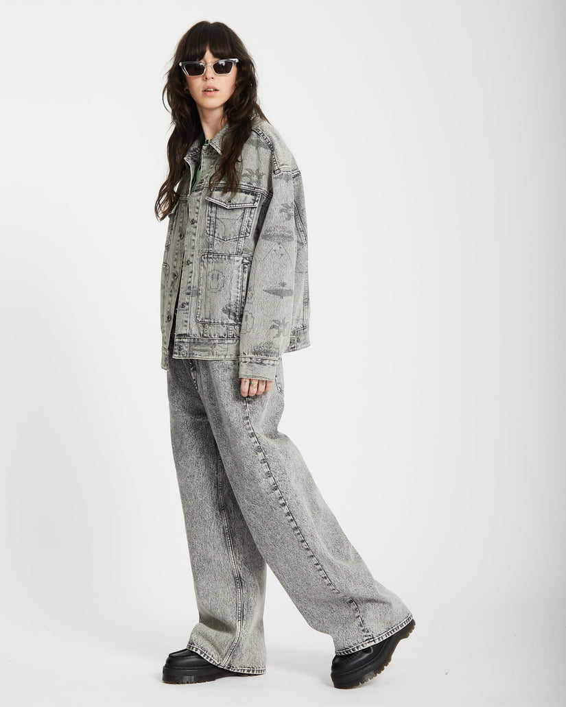 Filip Rygalski Denim Jacke - GREY VINTAGE