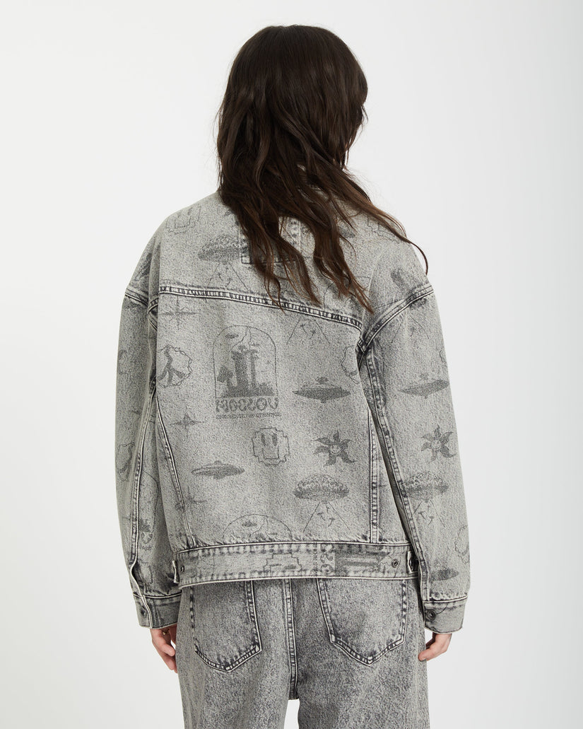 Filip Rygalski Denim Jacke - GREY VINTAGE
