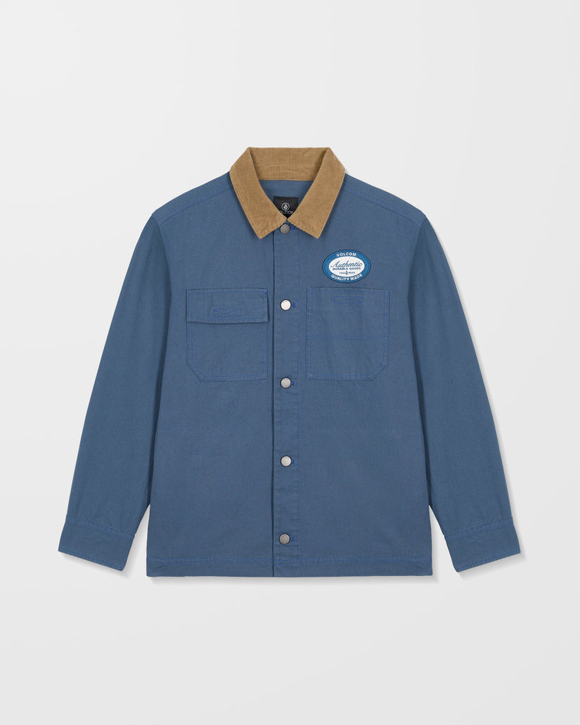 Full Cut Workwear Jacke - Harbor Blue