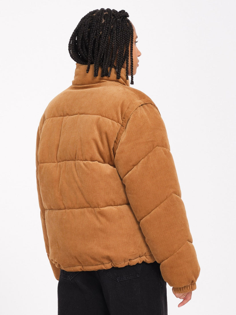 Cord'N Puffjacke - Vintage Brown