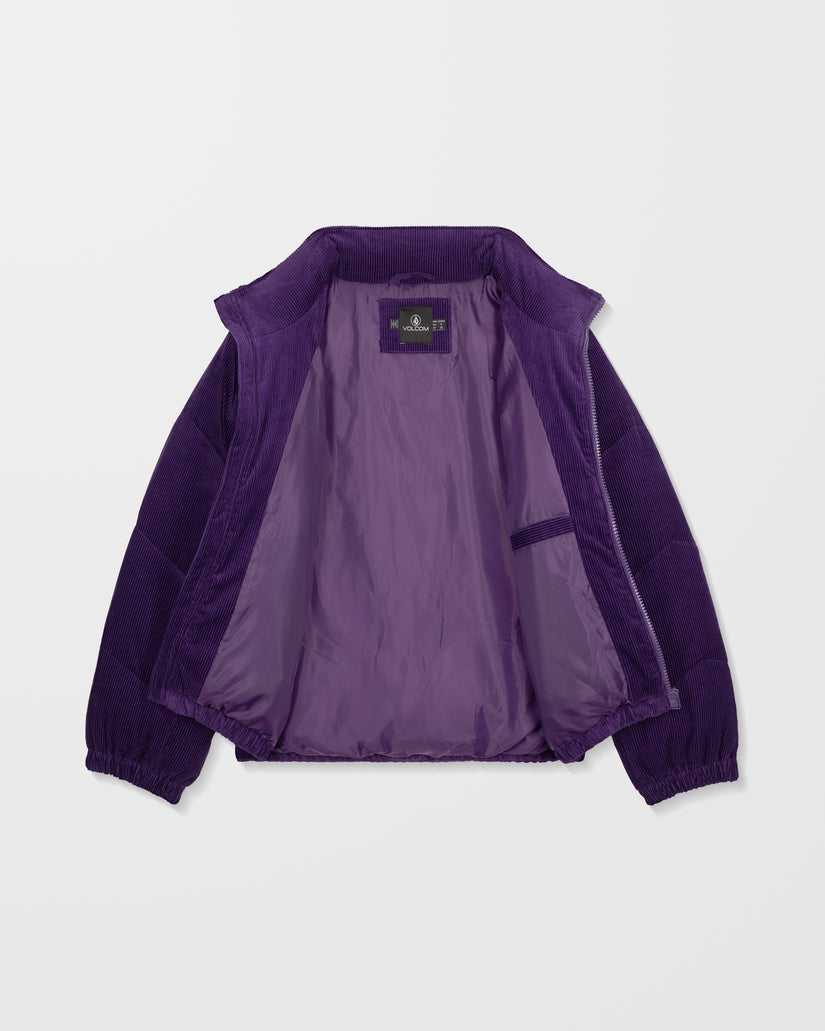 Cord'N Stone Puffer Jacke - Acai