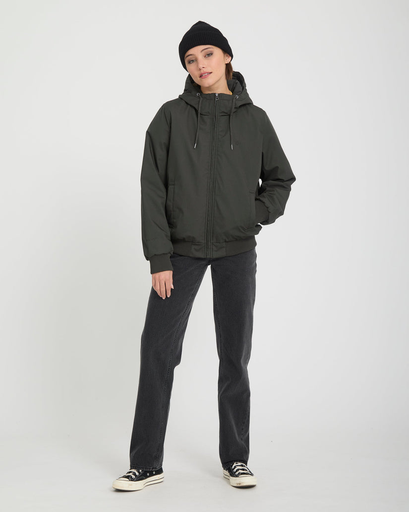 Wernan 10K Jacke - Rinsed Black