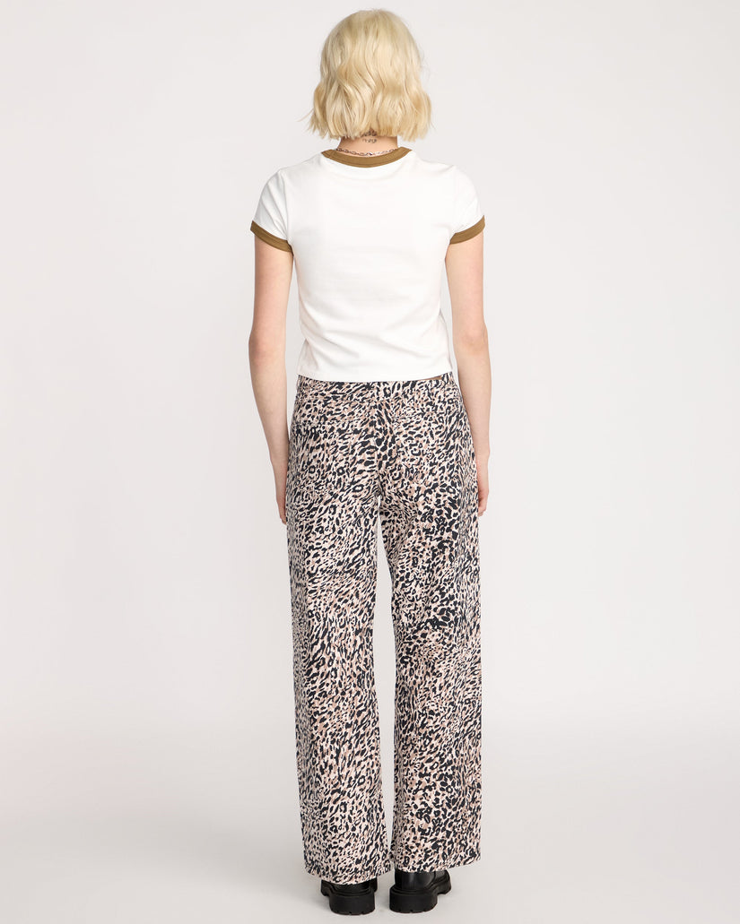 Stoned Boyfriend Lowrise Jeans - Animal Print