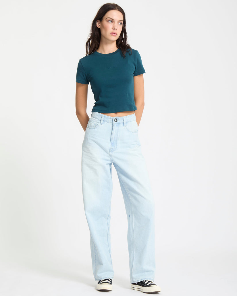 Weellow II  Jeans - Bleached Aqua