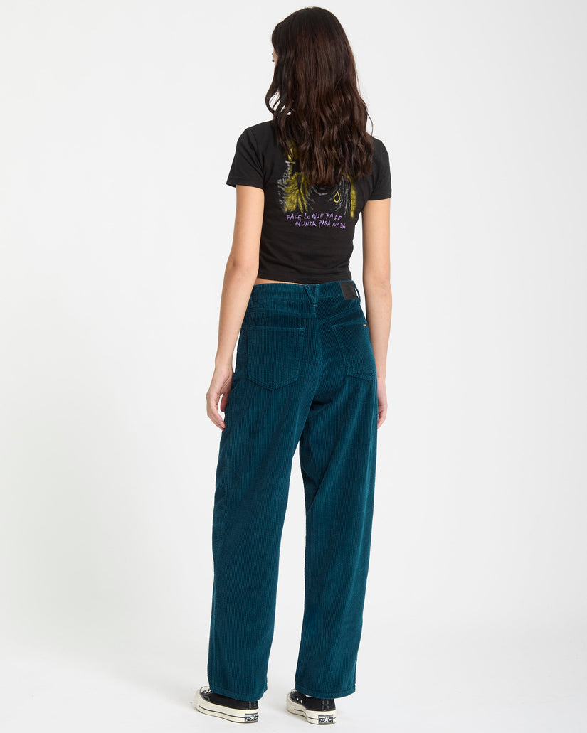 Weellow II  Cordhose - Emerald Green