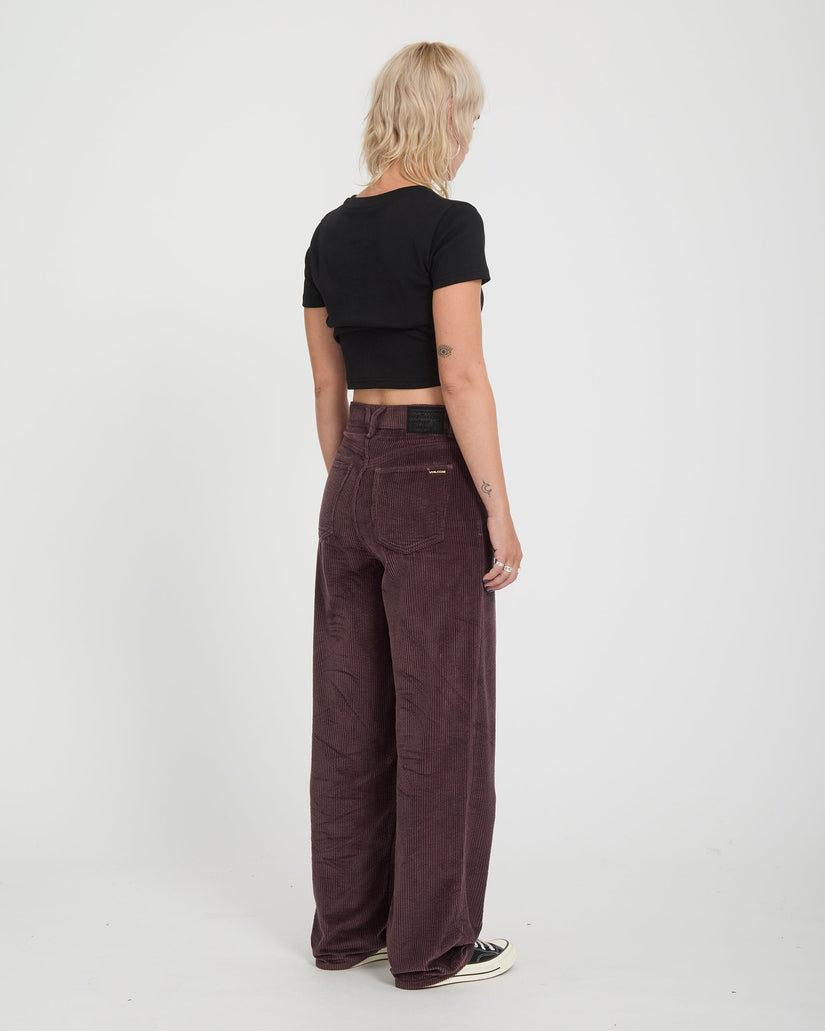 Weellow II Cordhose - Raisin