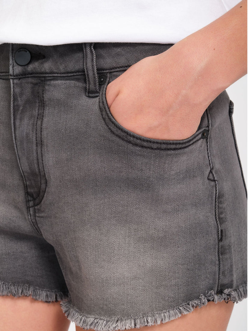 1991 Stoned Denim Shorts - VINTAGE BLACK