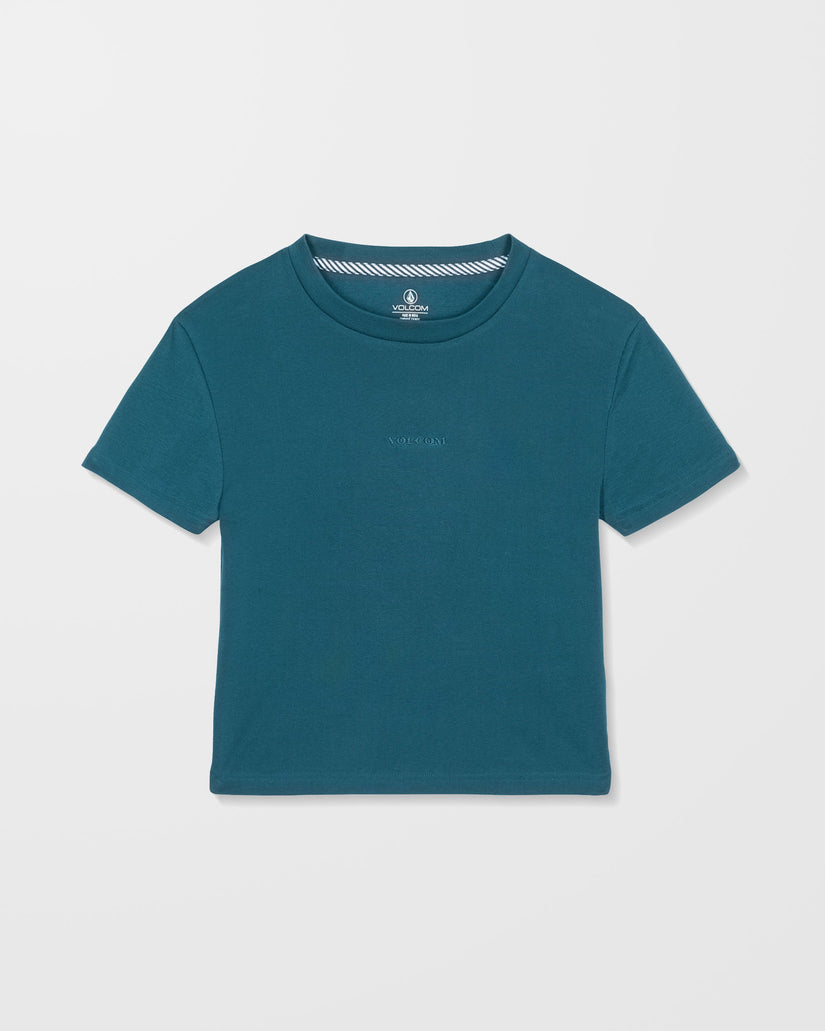 Volcomstone Tight Crop-T-Shirt - Emerald Green