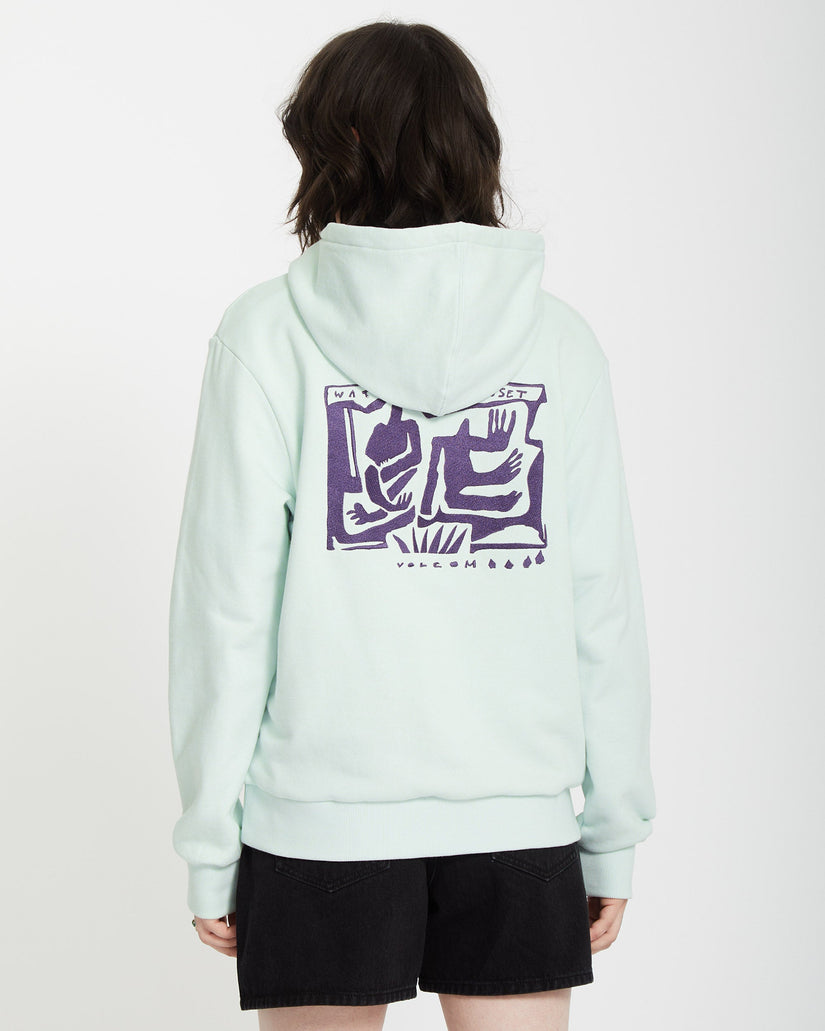 Flowish Kapuzenpullover - CLOUD BLUE