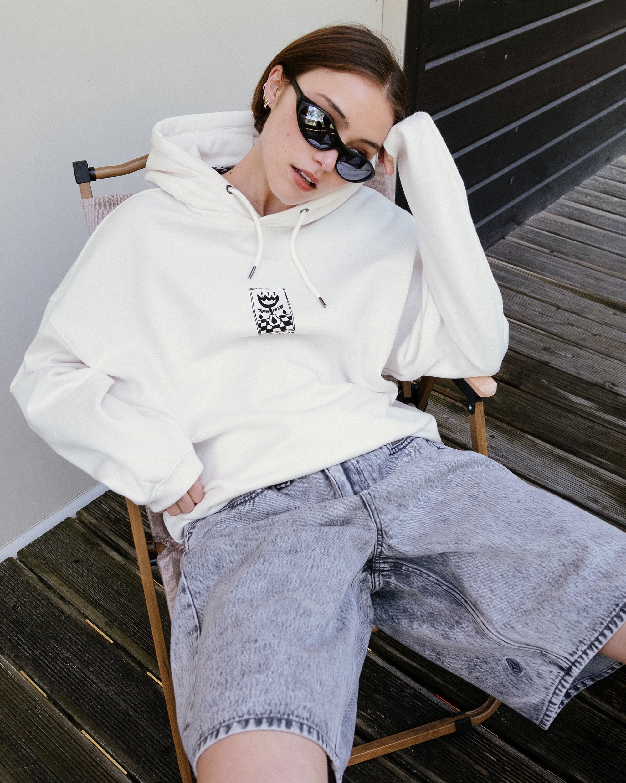 INHABITANT【Boat Womans Dry Hoodie】緑 L OUTLET】VOLCOM レディース ESSENTIAL HYDRO HOODIE プルオーバーパーカー