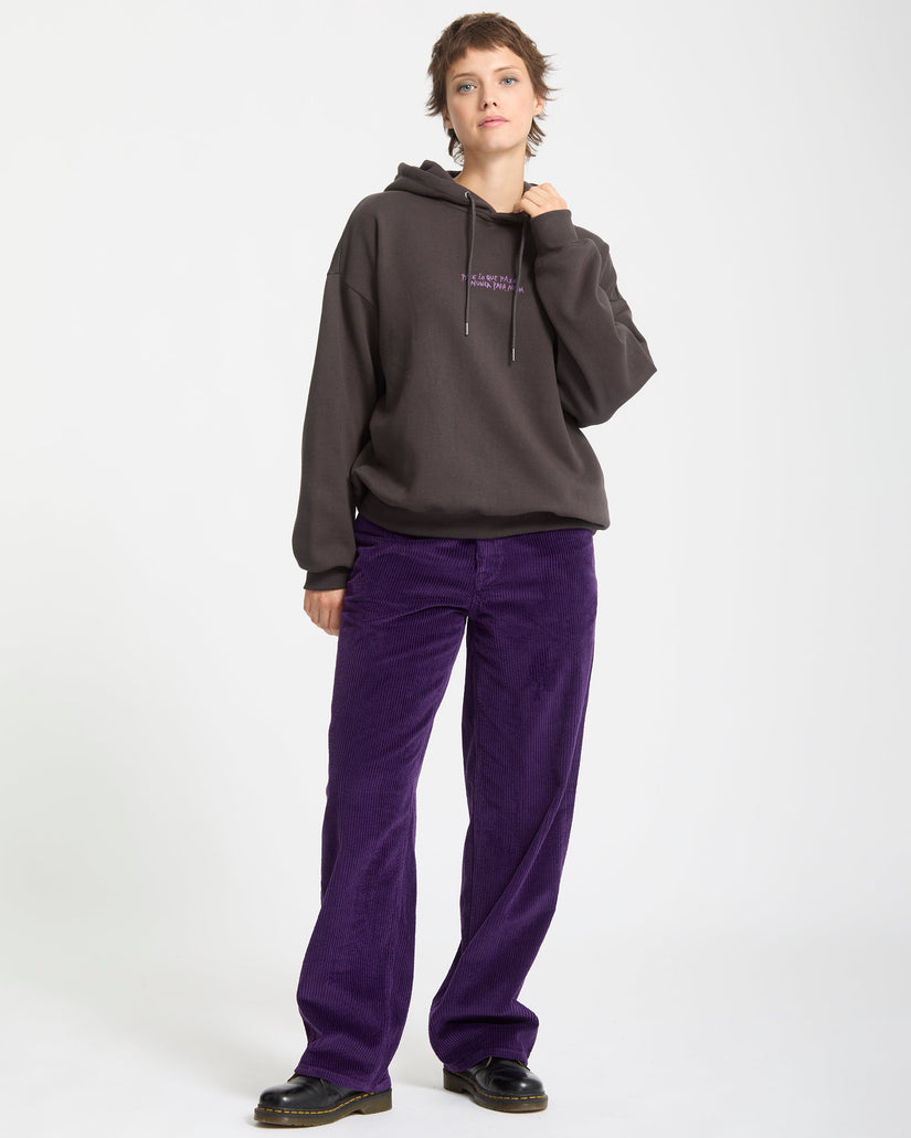 Moove On Hoodie - Vintage Black