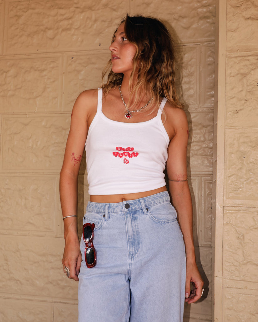 Trippin Tanktop - White