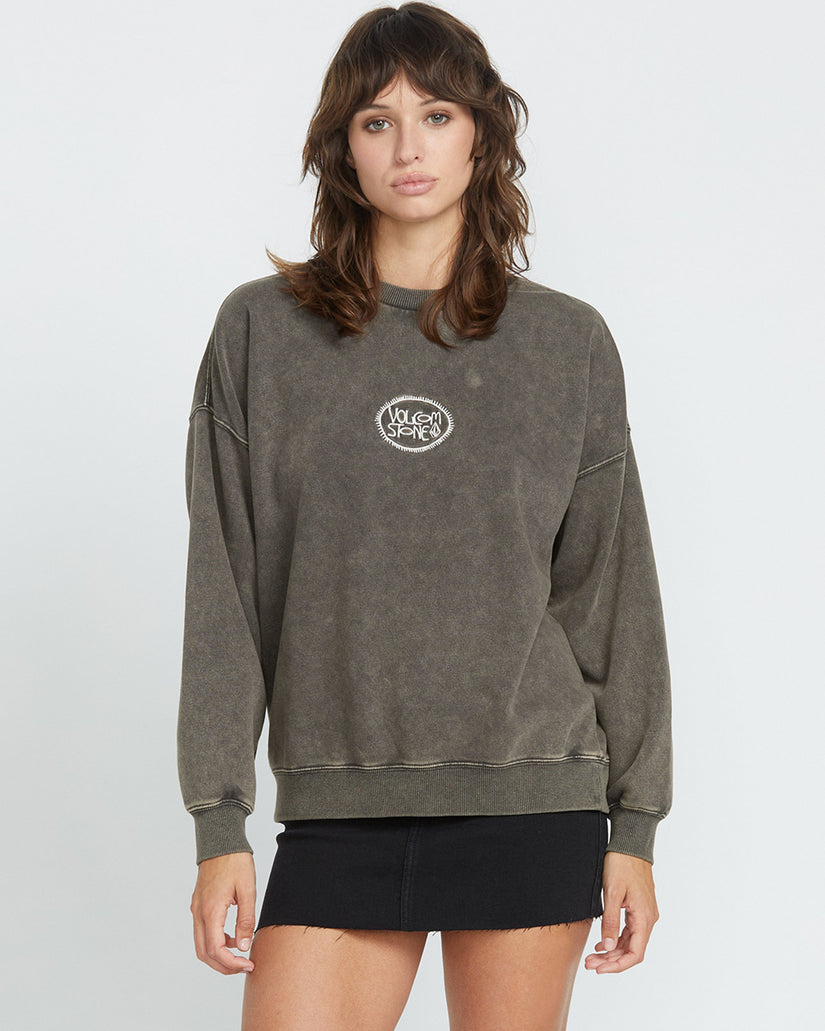 Stone Pullover - VINTAGE BLACK