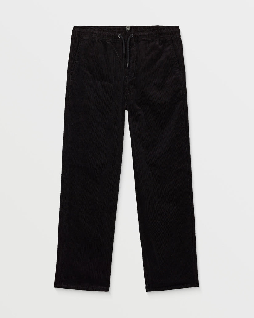 Freazy Loose Cordhose - Black - (KINDER)