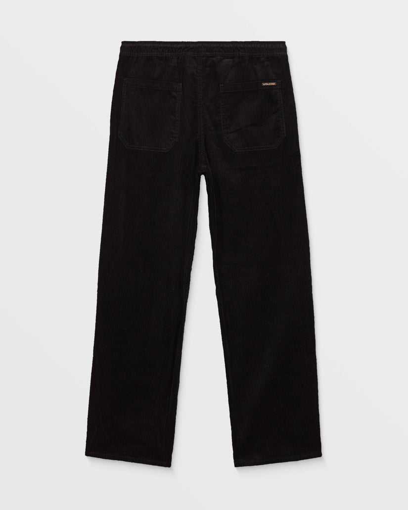 Freazy Loose Cordhose - Black - (KINDER)