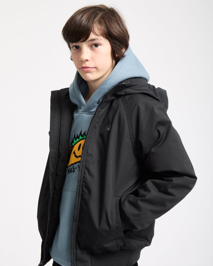 Hernan 10K Jacke - Black - (KINDER)