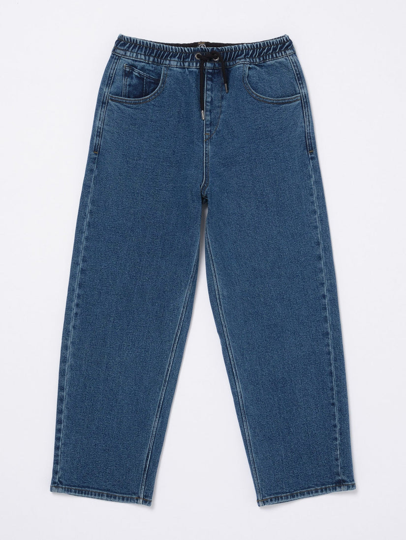 Freazy Loose Jeans - Washed Blue  - (KINDER)