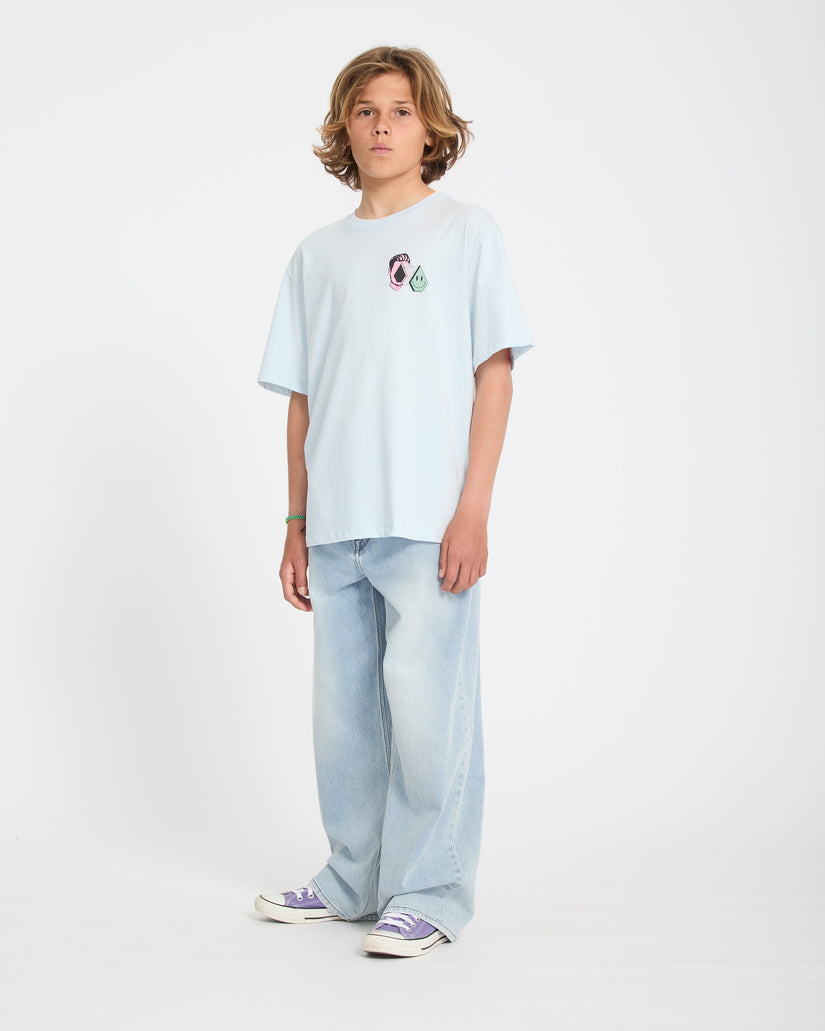 Aura T-Shirt - Light Blue Acid - (KINDER)