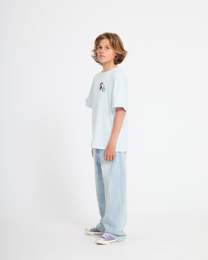 Aura T-Shirt - Light Blue Acid - (KINDER)