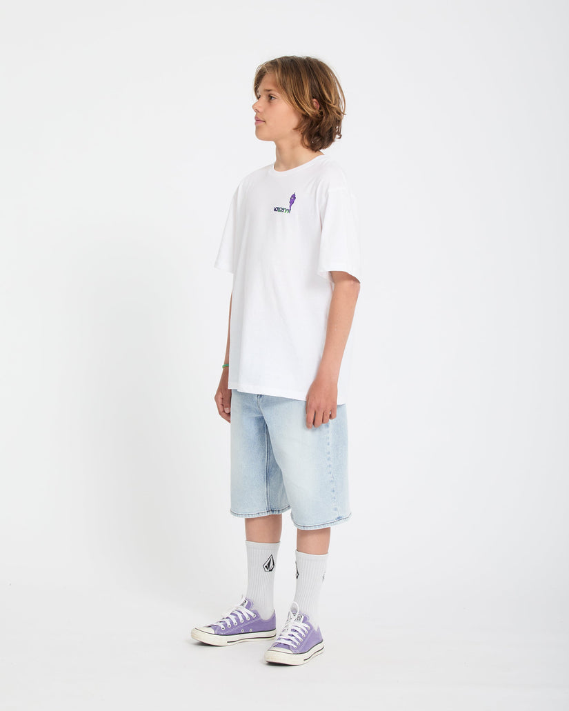Ben Sanair 2 T-Shirt - White - (KINDER)