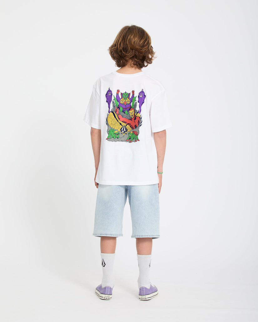 Ben Sanair 2 T-Shirt - White - (KINDER)