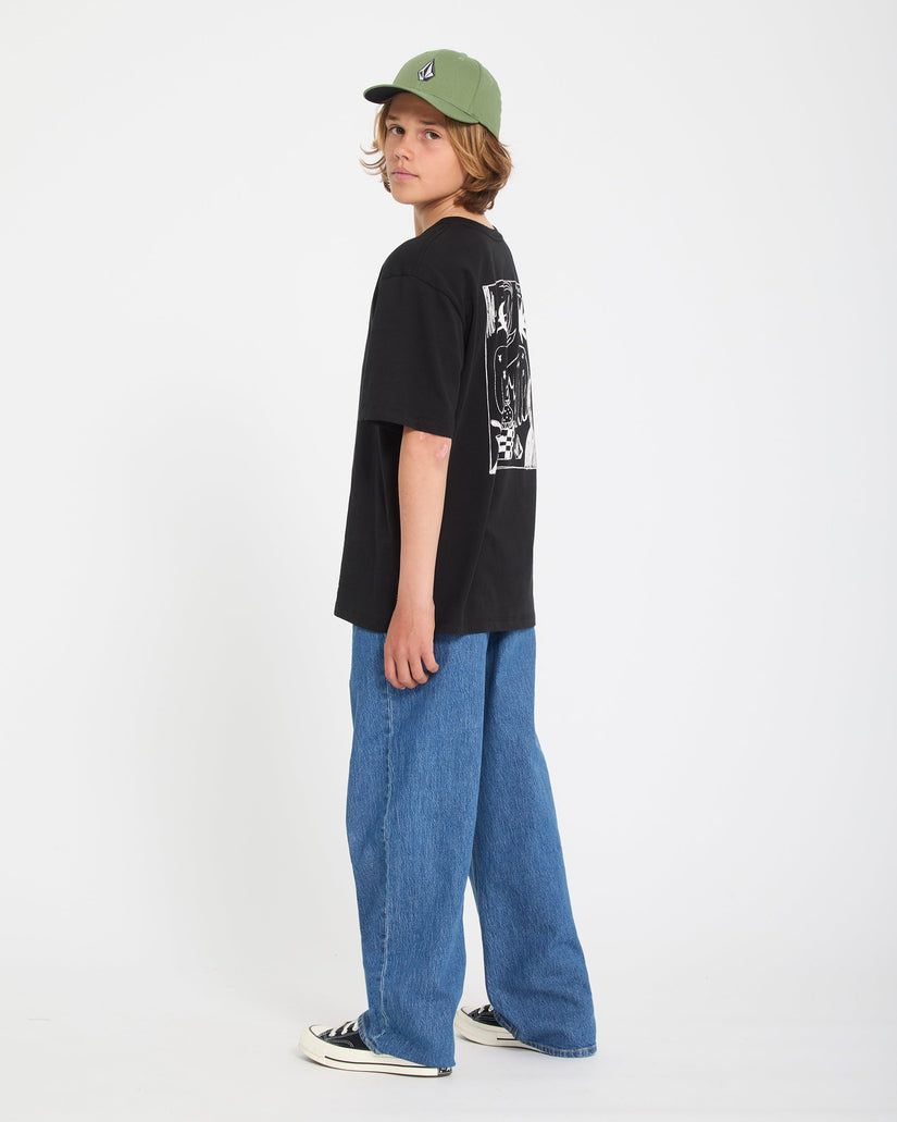 Nowhere T-Shirt - Black - (KINDER)