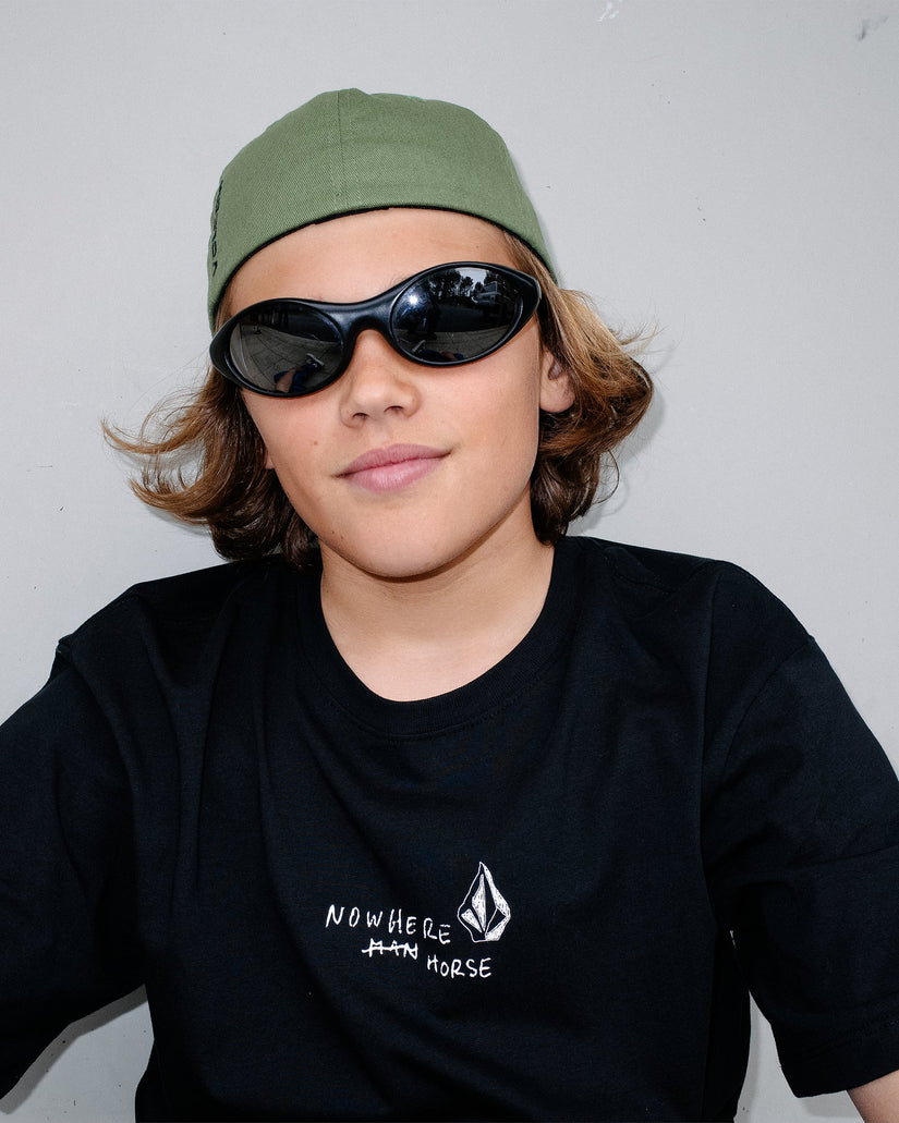 Nowhere T-Shirt - Black - (KINDER)