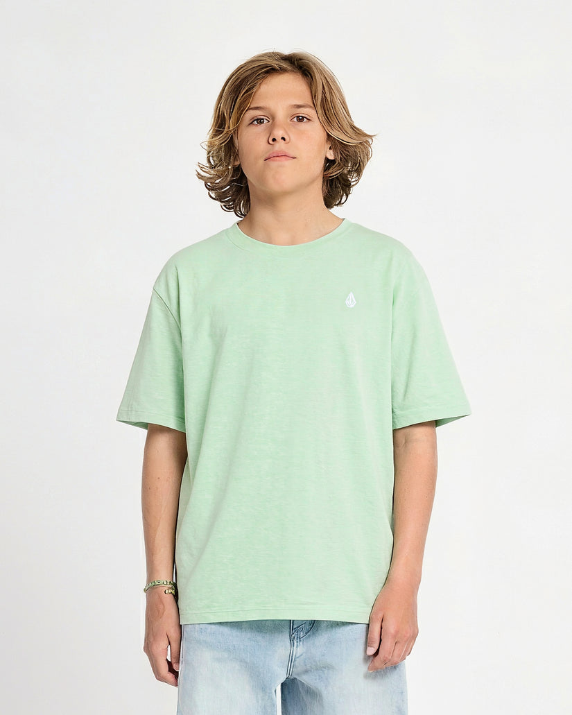 Stone Blanks T-Shirt - Ice Green - (KINDER)