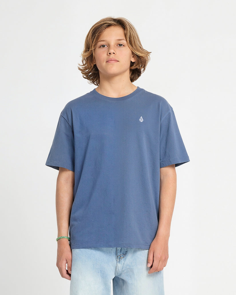 Stone Blanks T-Shirt - Storm Blue - (KINDER)