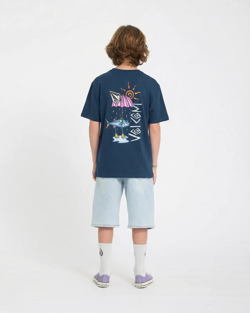 Sunfish T-Shirt - Dust Bowl Indigo - (KINDER)