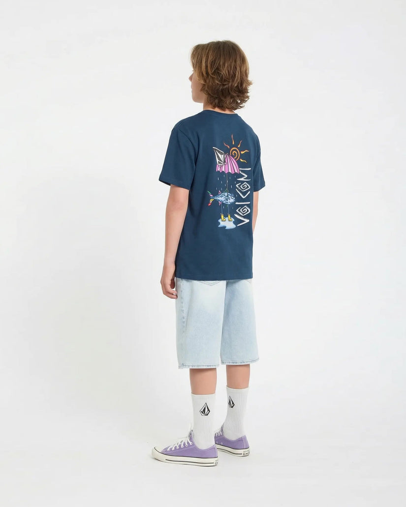 Sunfish T-Shirt - Dust Bowl Indigo - (KINDER)