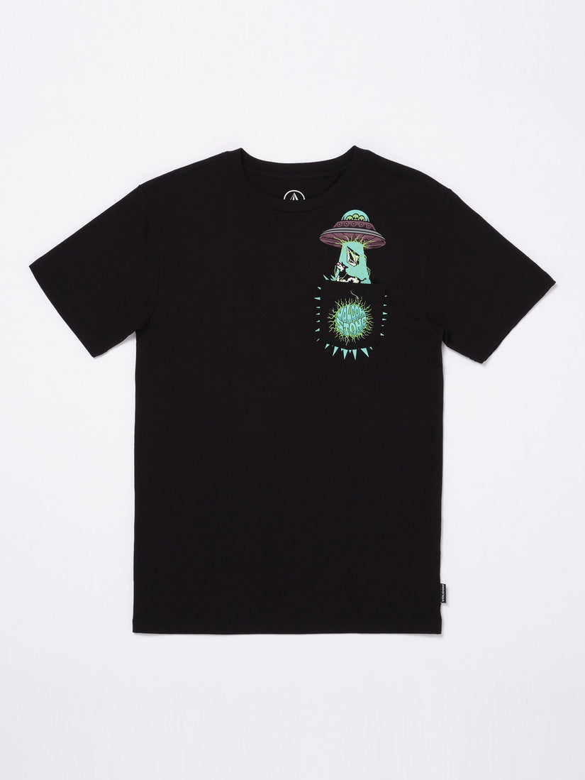 Udder Space T-Shirt - Black  - (KINDER)