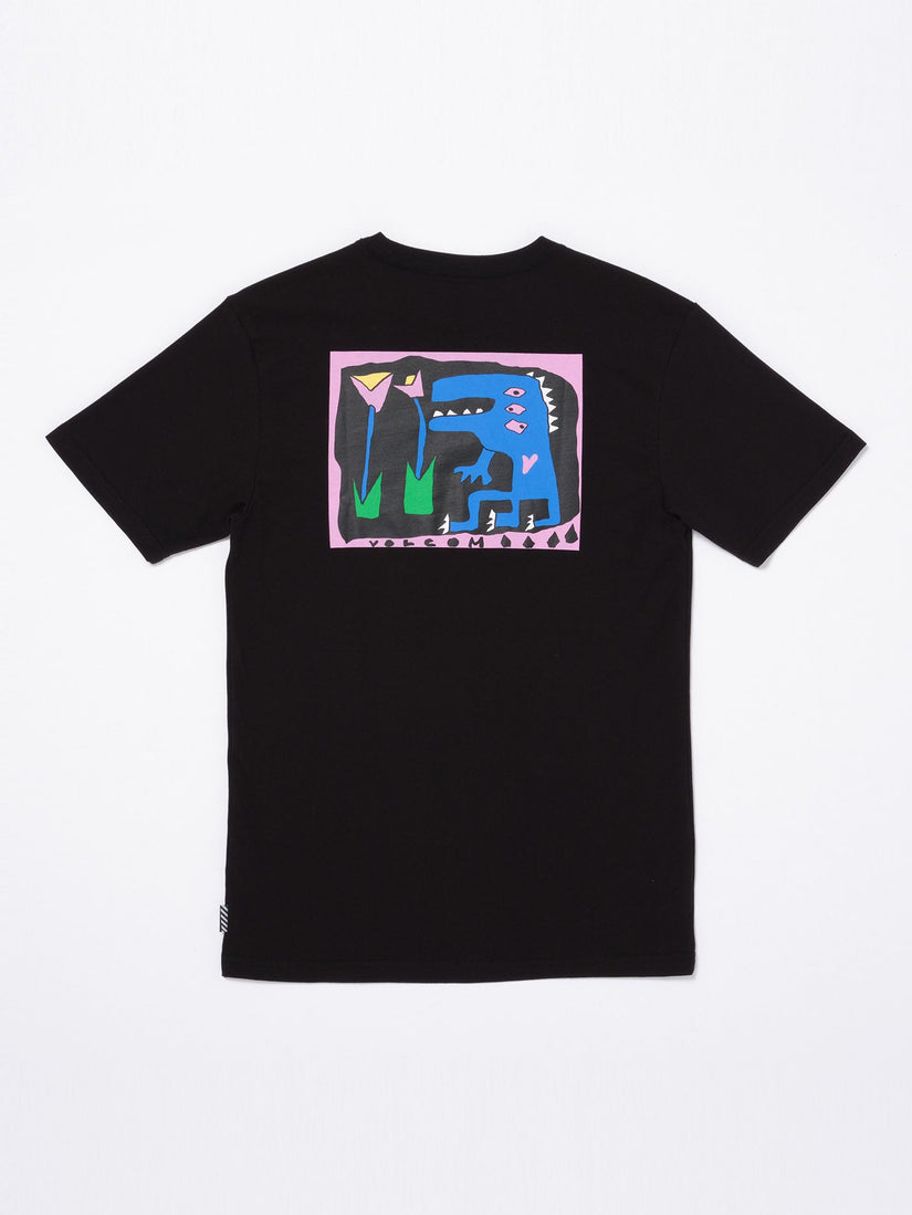Arthur Dino T-Shirt - Black  - (KINDER)