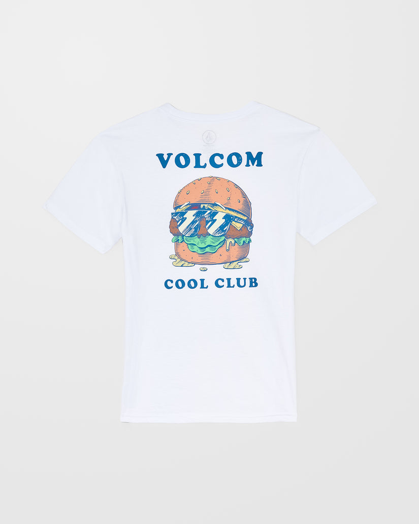 Burgstone Pocket T-Shirt - White - (KINDER)