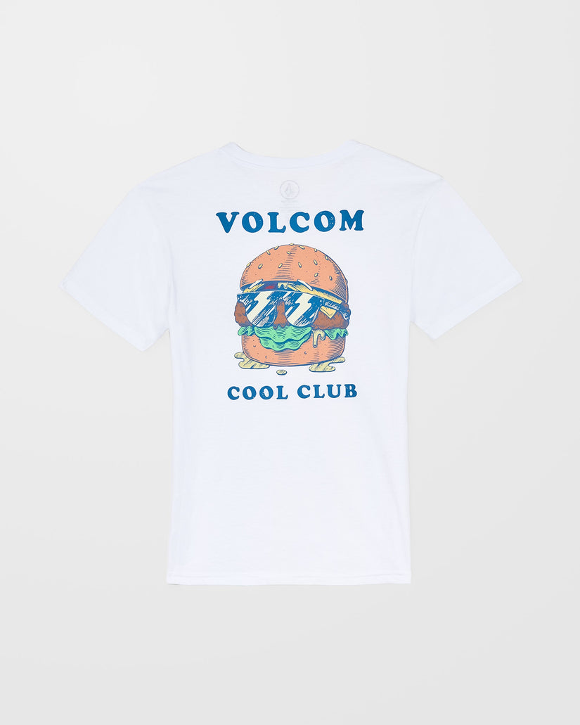 Burgstone Pocket T-Shirt - White - (KINDER)
