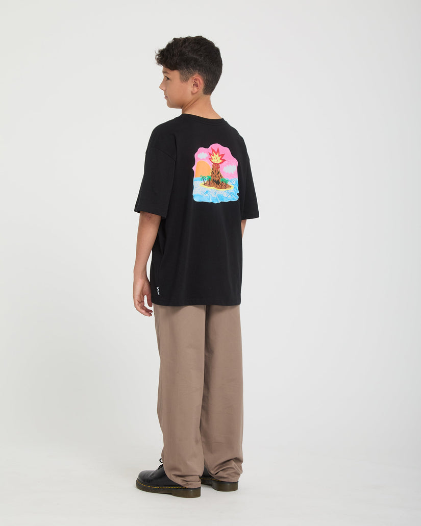 Ozzy I T-Shirt - Black - (KINDER)
