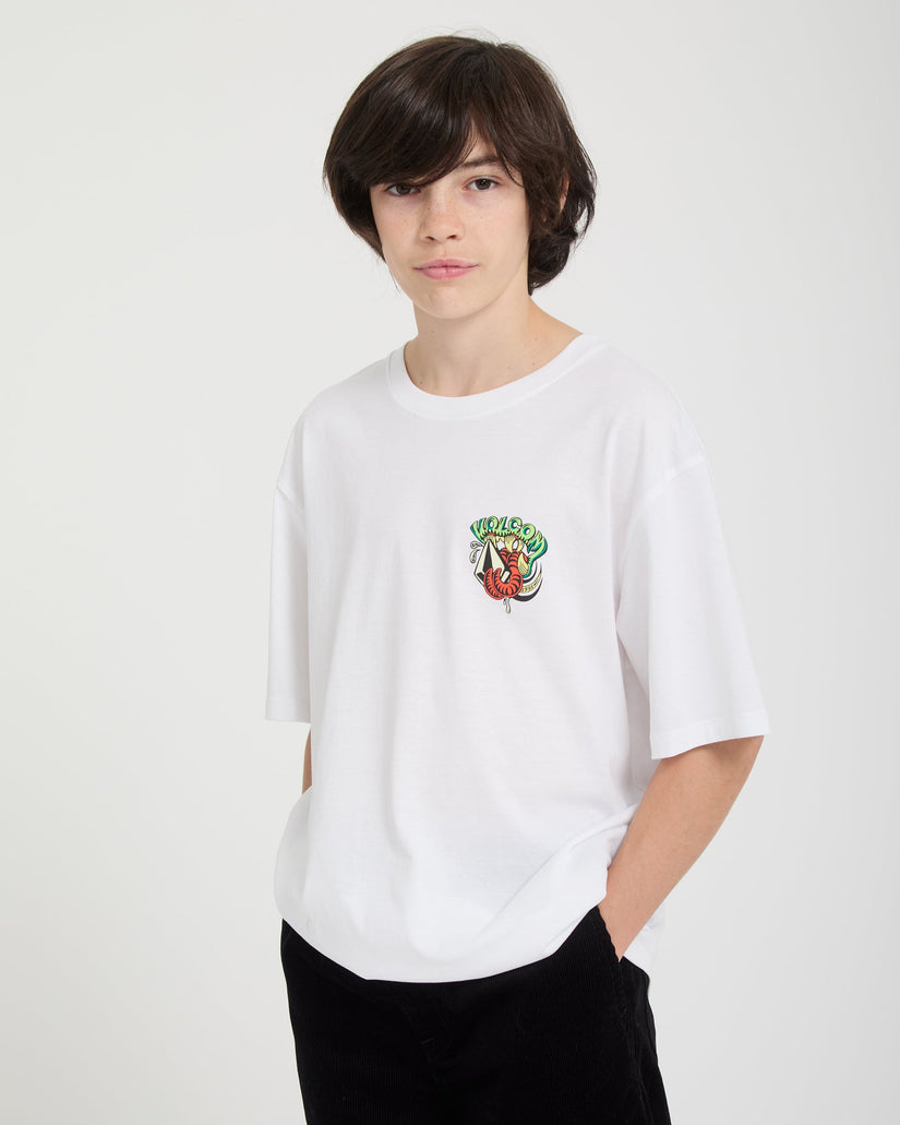 Snaky T-Shirt - White - (KINDER)
