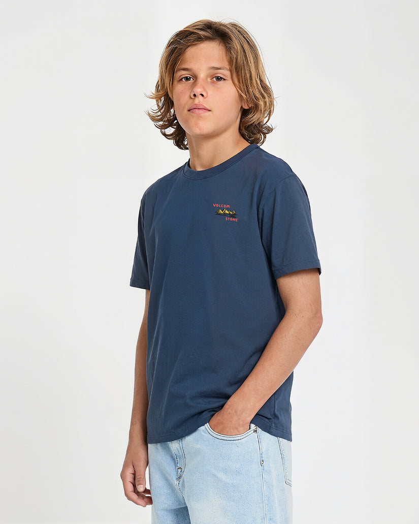 Weirdcard T-Shirt - Storm Blue - (KINDER)